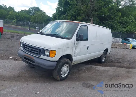 2006 Ford E-250 Commercial/Recreational из США, поврежденный, VIN 1FTNE24W06DA77101